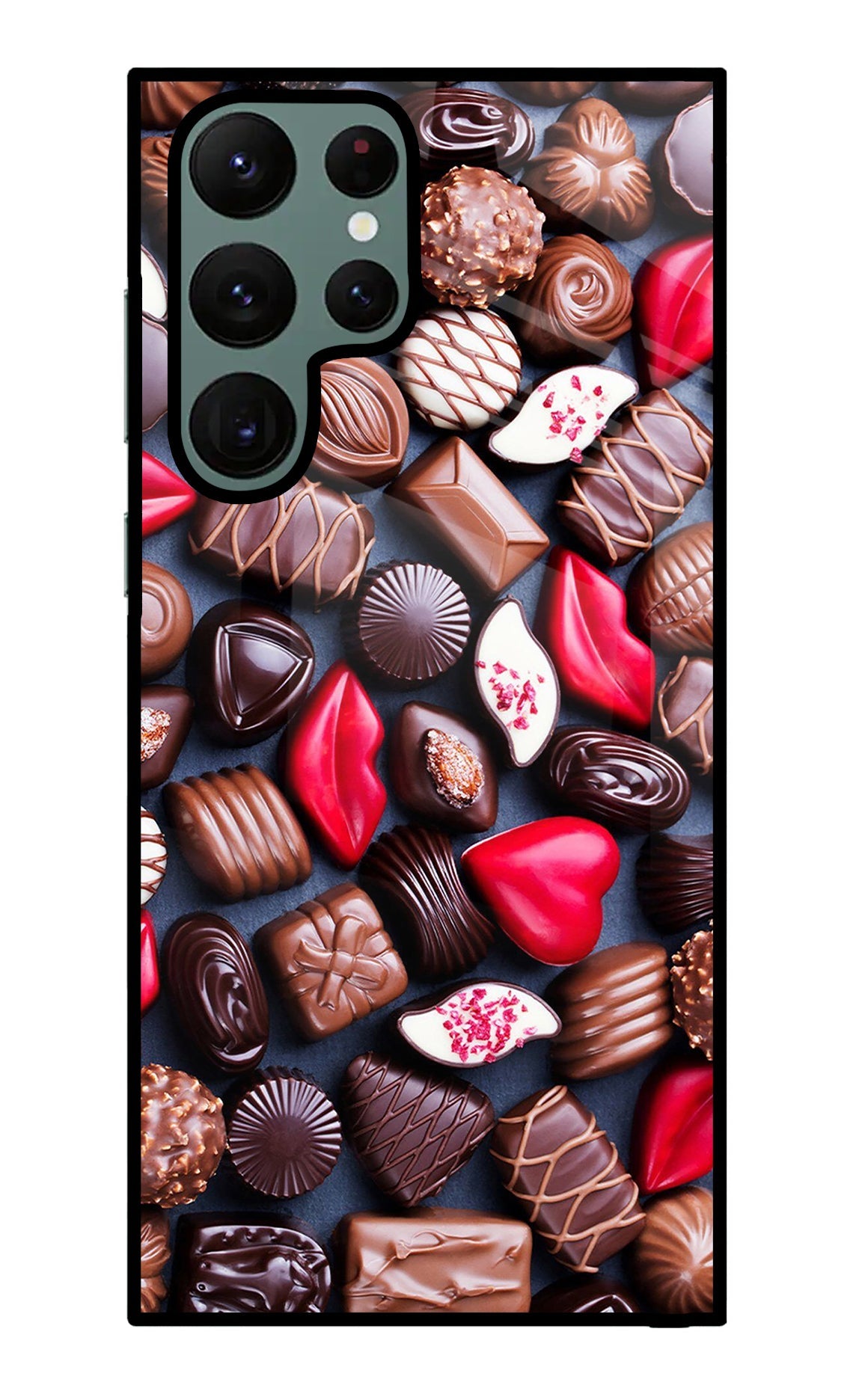 Chocolates Samsung S22 Ultra Glass Case