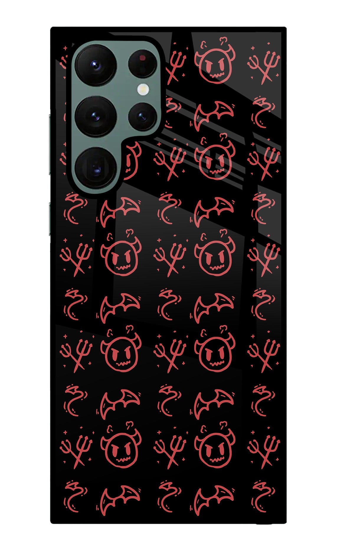 Devil Samsung S22 Ultra Back Cover