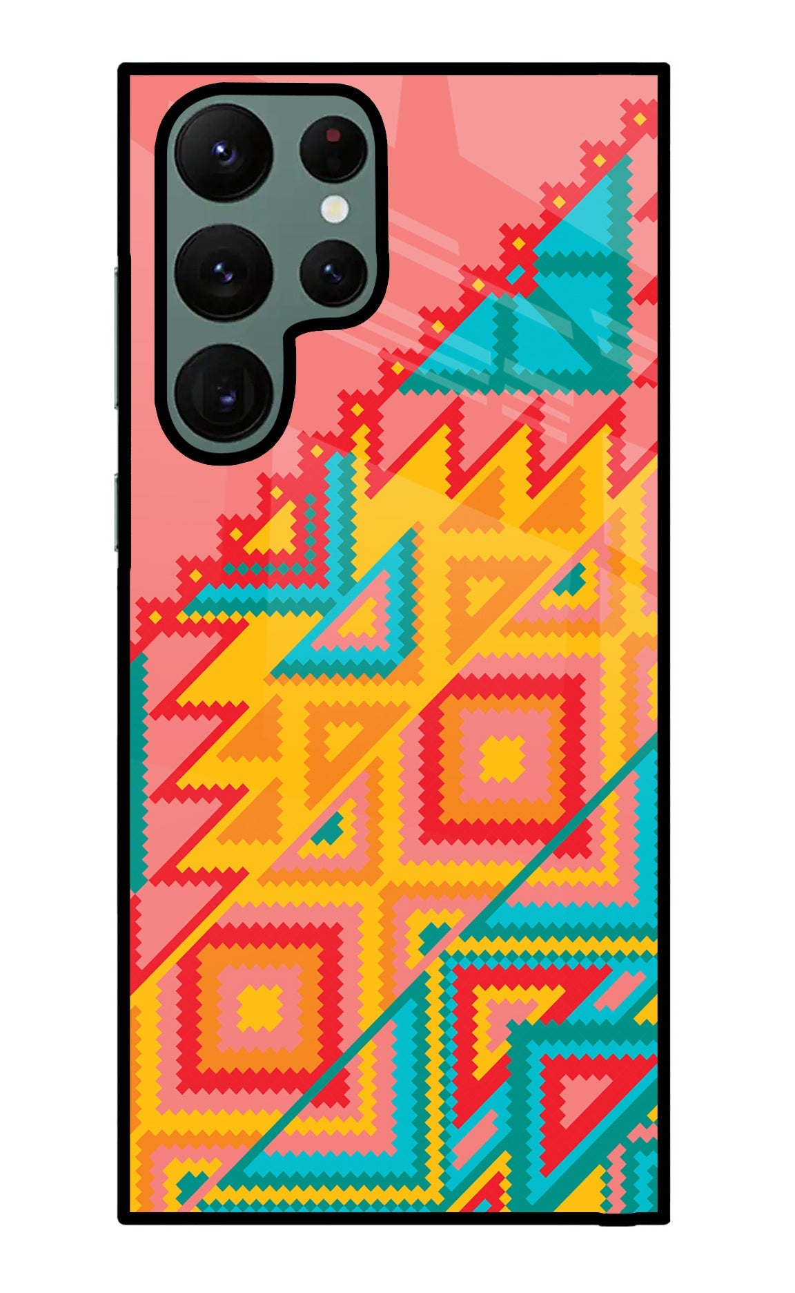 Aztec Tribal Samsung S22 Ultra Glass Case