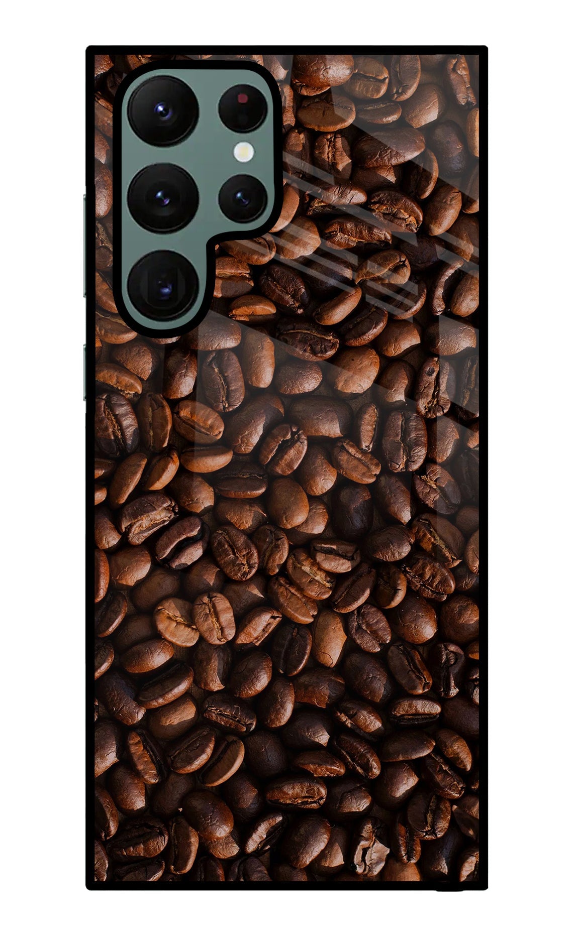 Coffee Beans Samsung S22 Ultra Glass Case