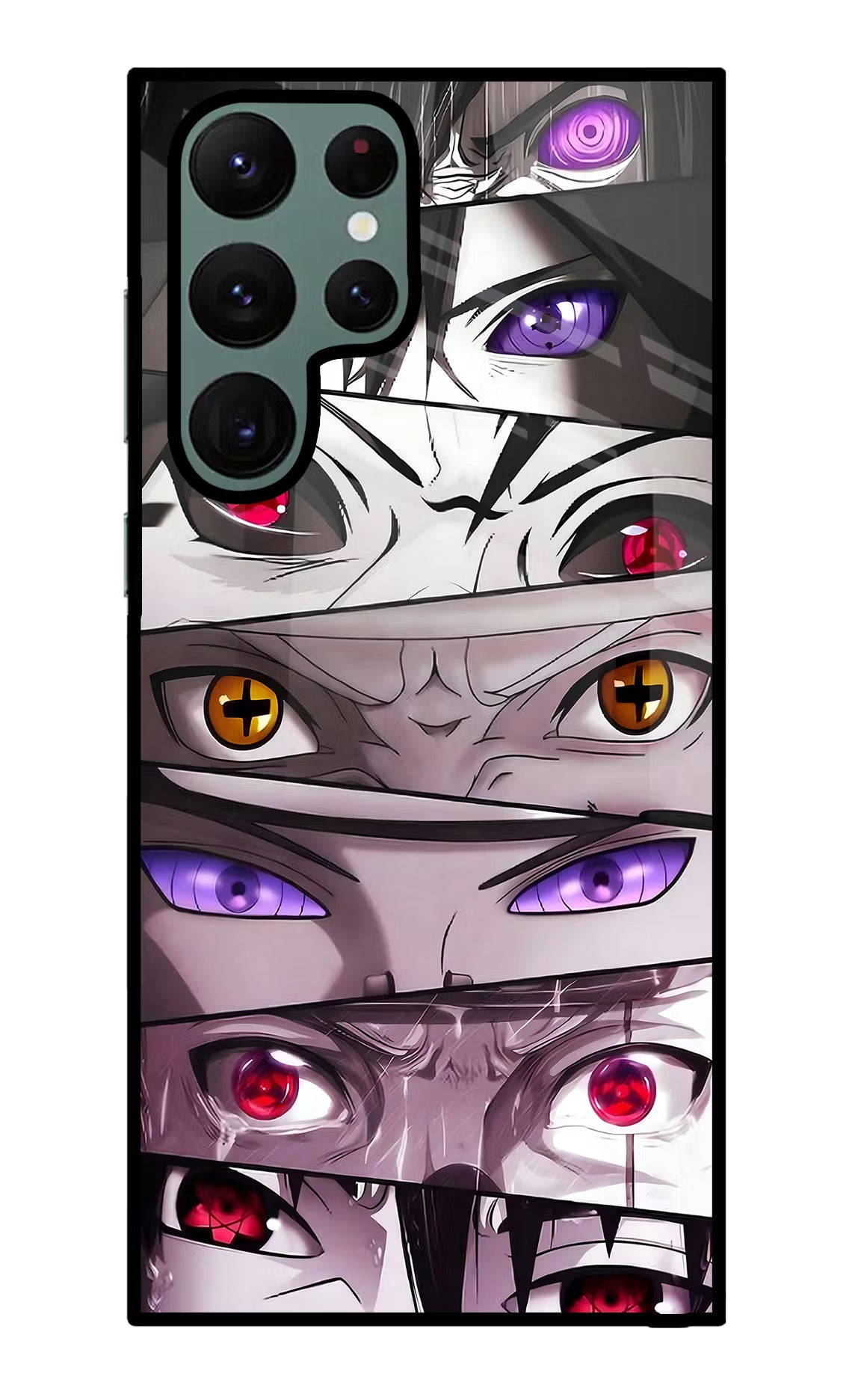 Naruto Anime Samsung S22 Ultra Glass Case Back Cover by Casekaro