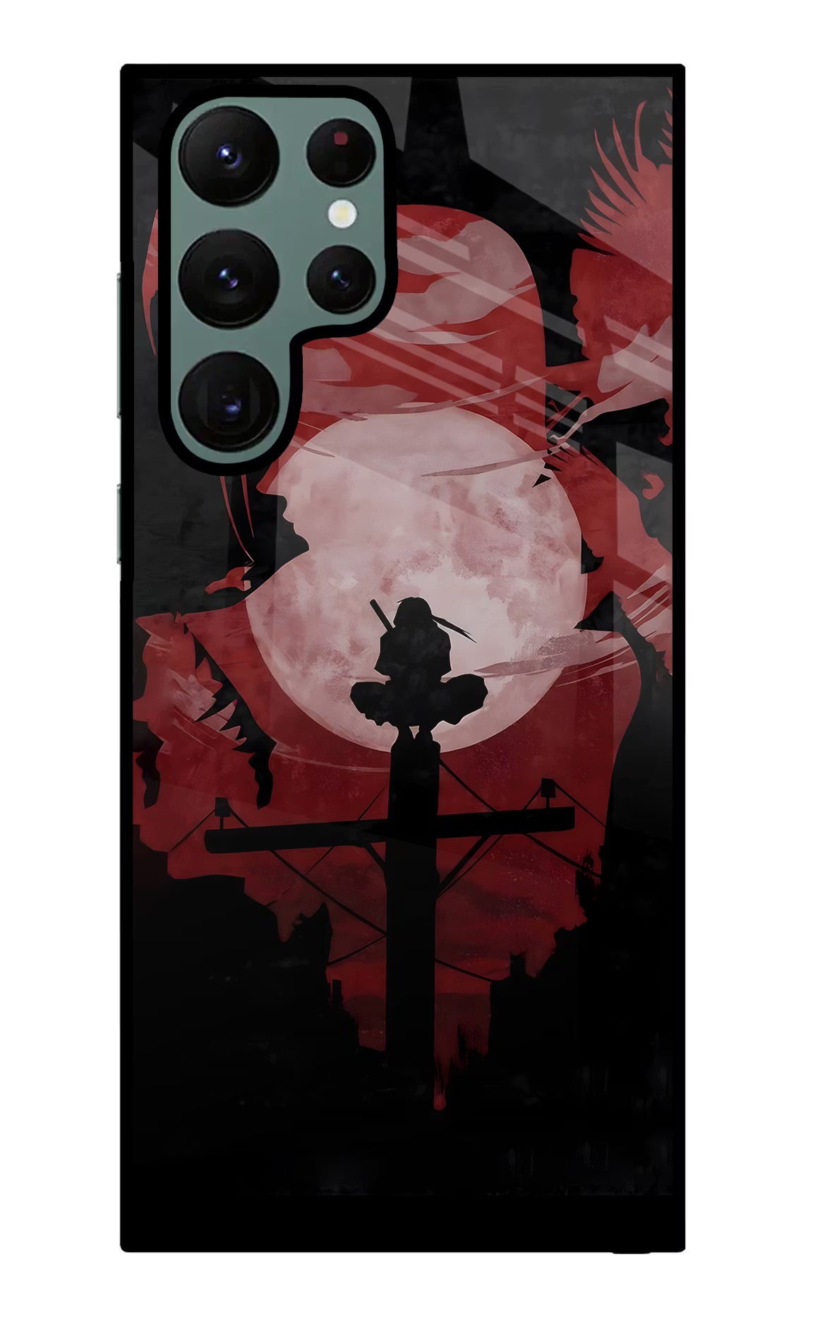 Naruto Anime Samsung S22 Ultra Glass Case Back Cover by Casekaro