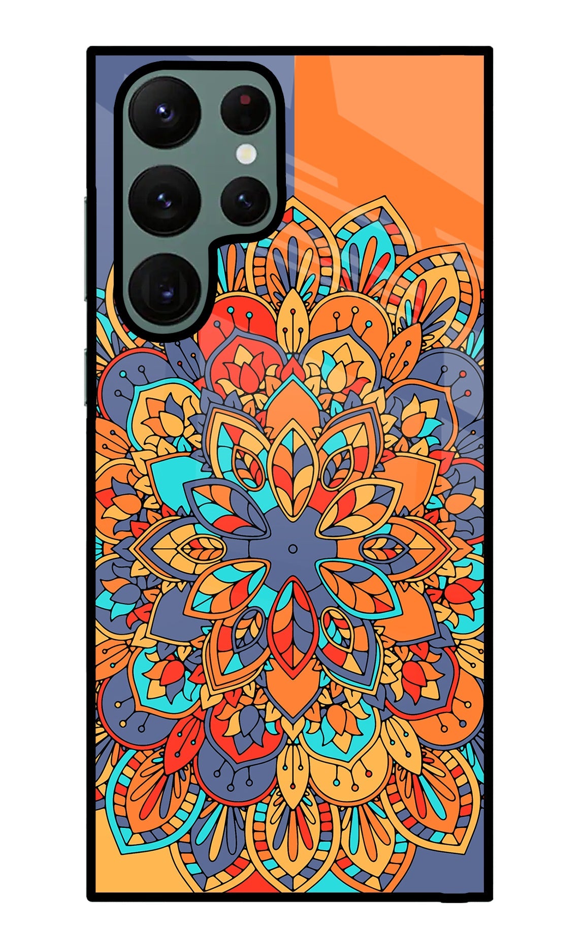 Color Mandala Samsung S22 Ultra Back Cover