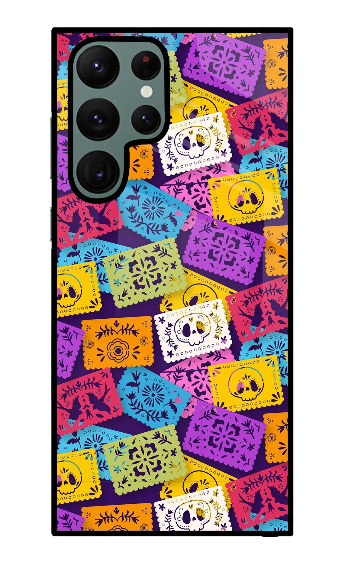 Mexican Pattern Samsung S22 Ultra Back Cover