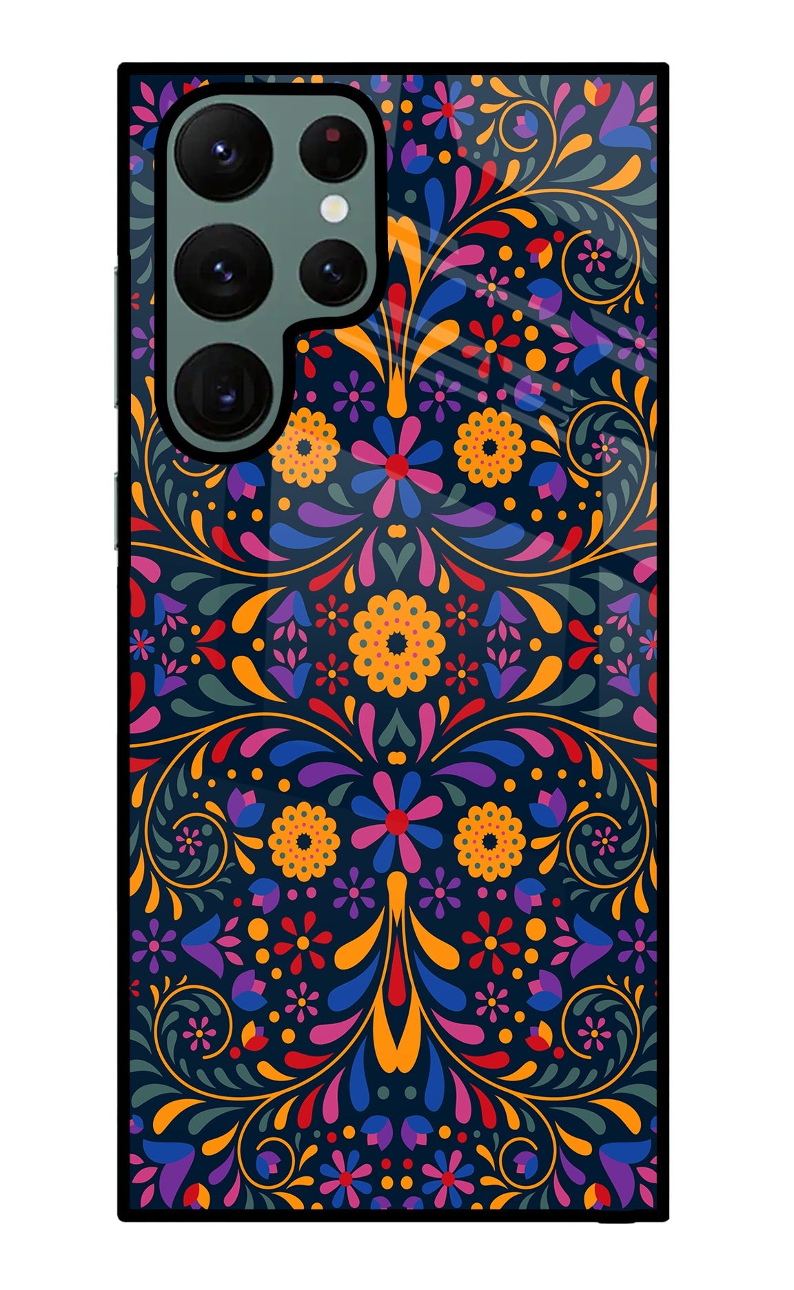 Mexican Art Samsung S22 Ultra Glass Case