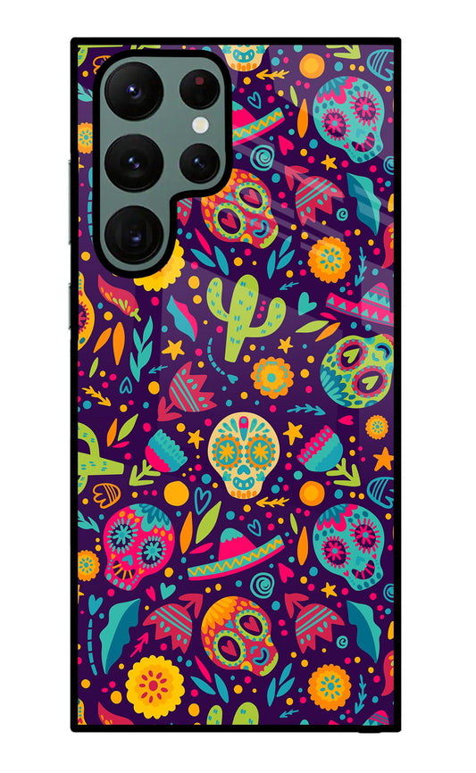 Mexican Design Samsung S22 Ultra Glass Case