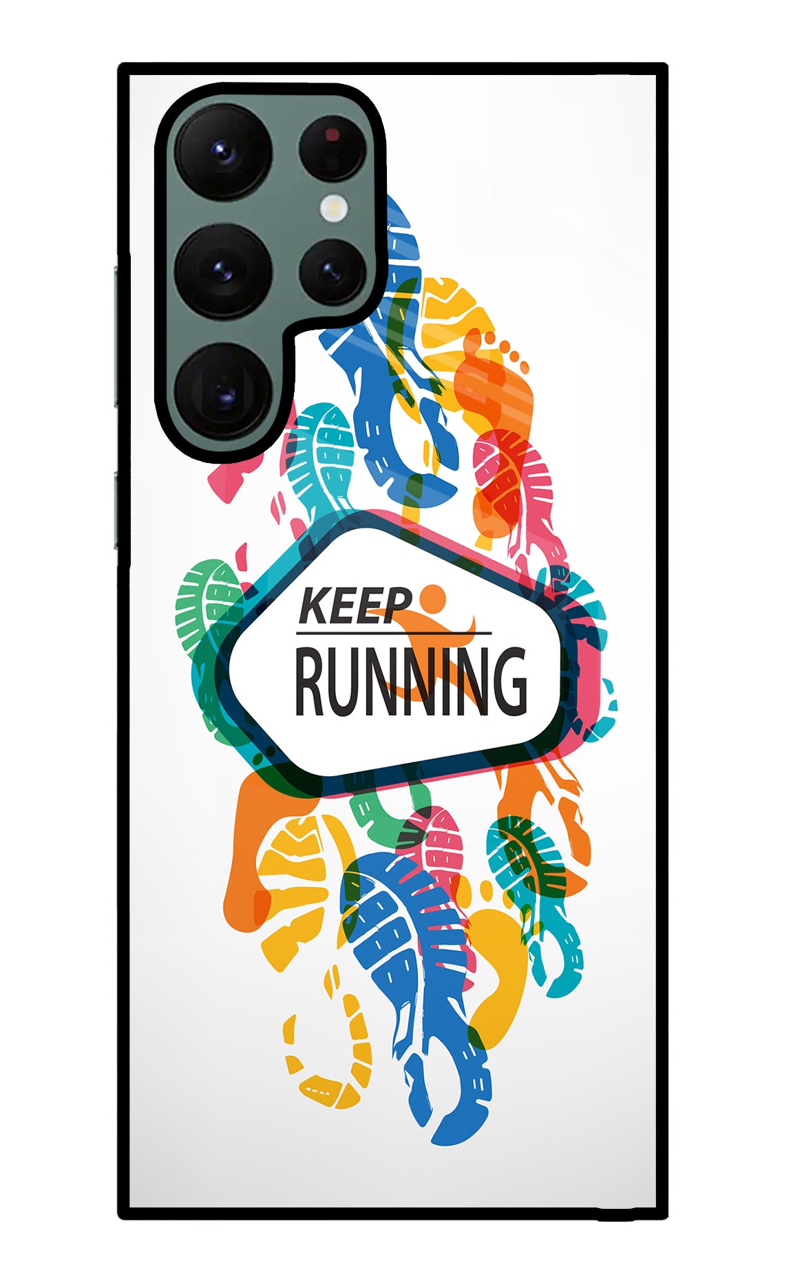 Keep Running Samsung S22 Ultra Back Cover