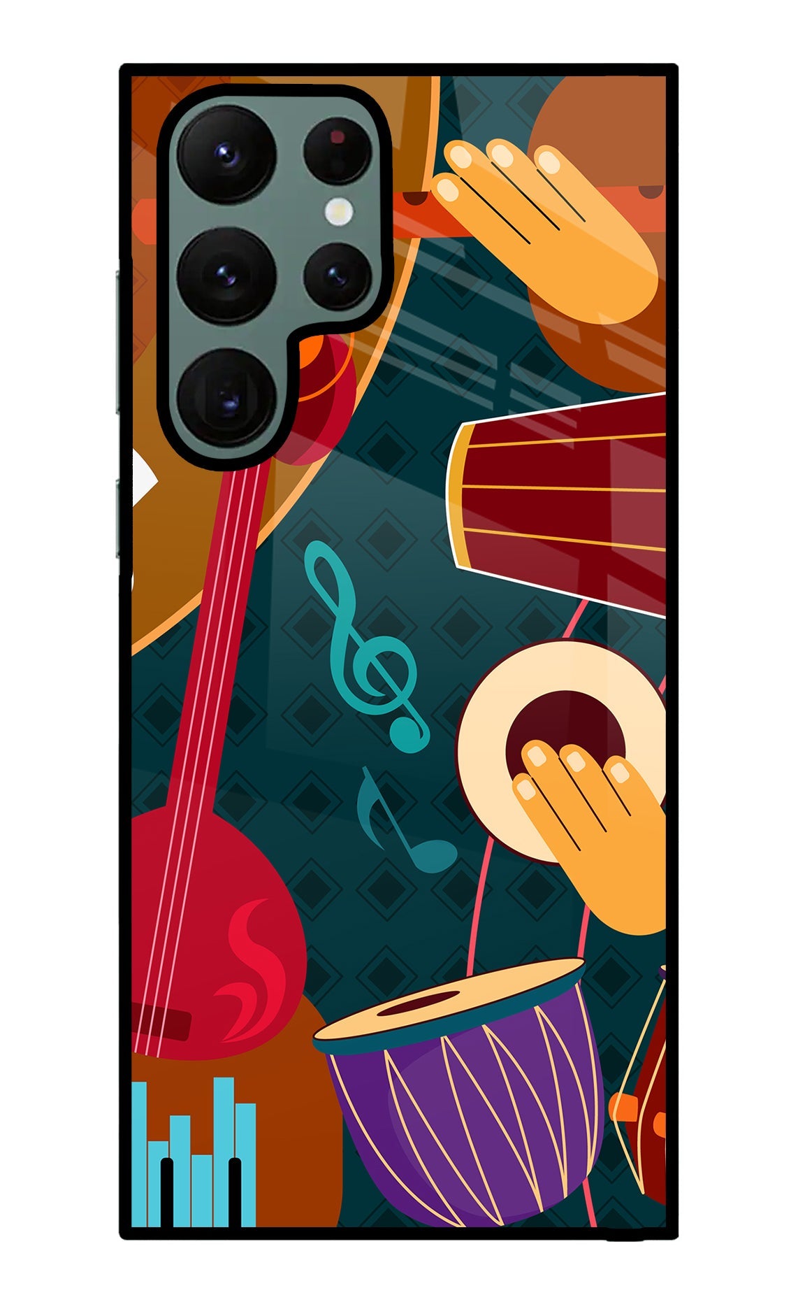 Music Instrument Samsung S22 Ultra Back Cover