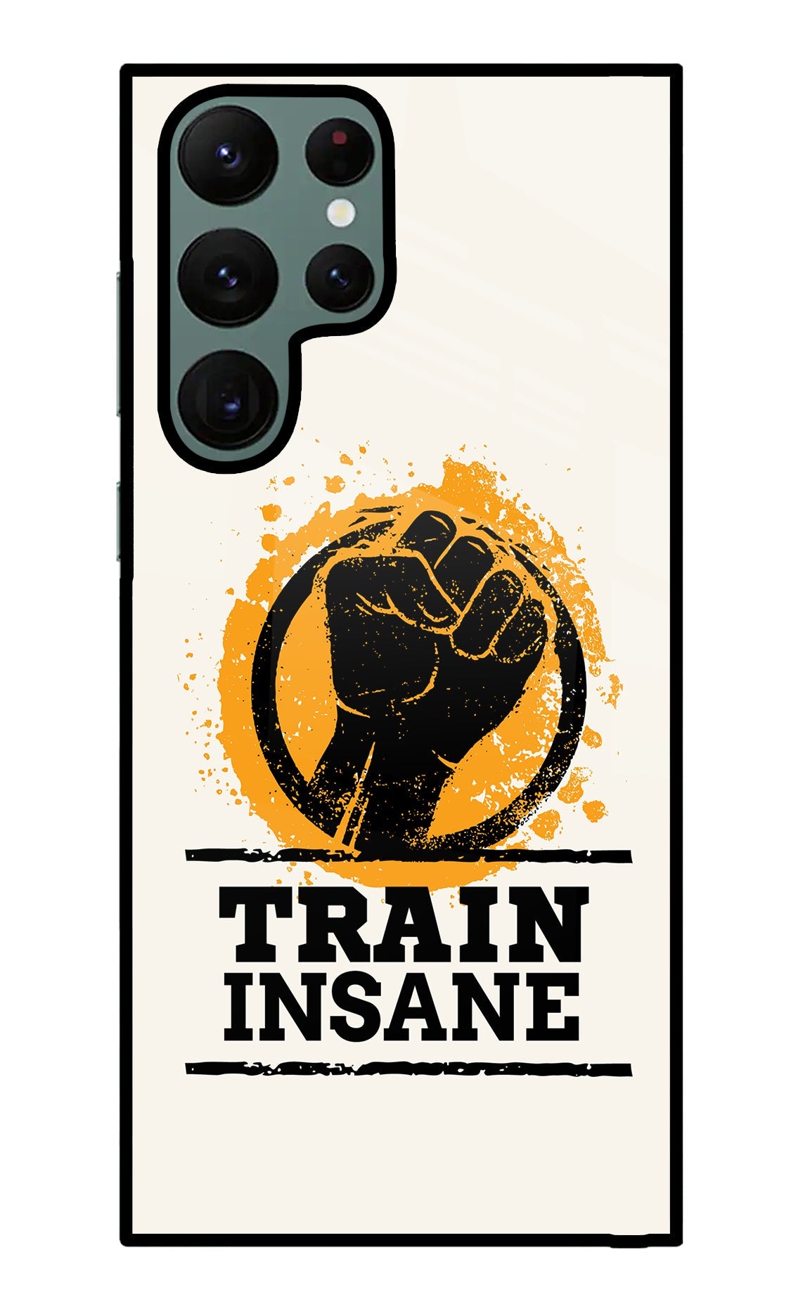 Train Insane Samsung S22 Ultra Back Cover