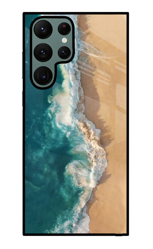 Ocean Beach Samsung S22 Ultra Glass Case