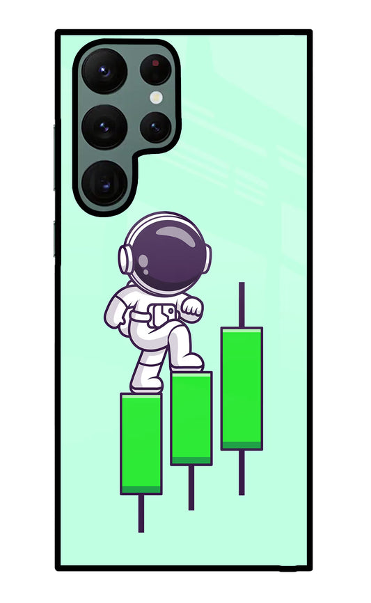 Astronaut Trader Samsung S22 Ultra Glass Case