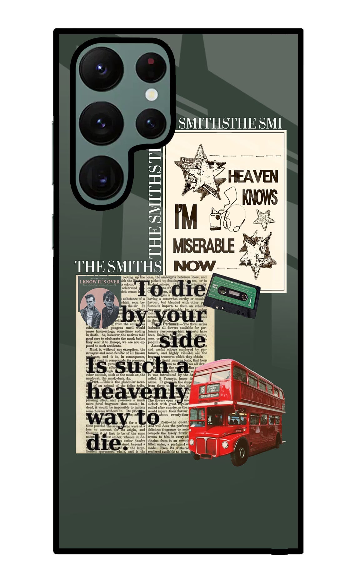 The Smiths Samsung S22 Ultra Glass Case Back Cover by Casekaro