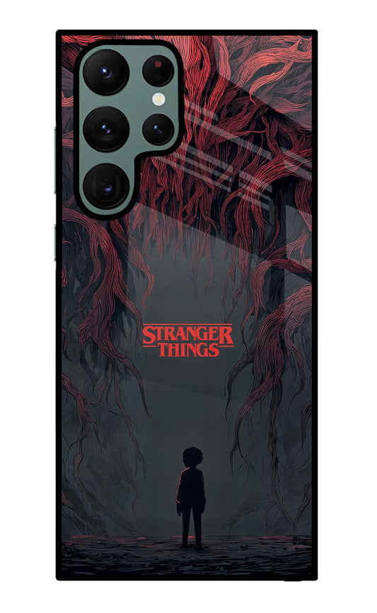 Ordinary Things Dark Side Samsung S22 Ultra Glass Case