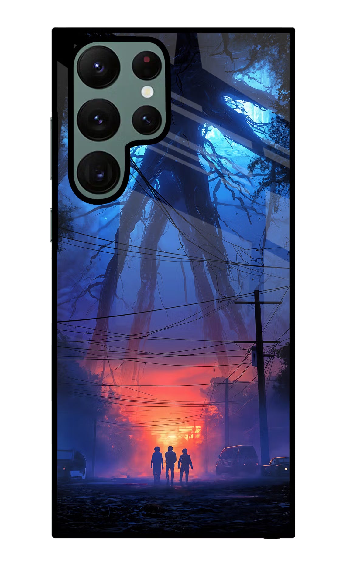 Ordinary Things Shadow Samsung S22 Ultra Glass Case Back Cover by Casekaro