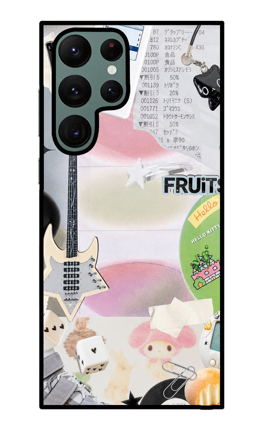 Softcore case Samsung S22 Ultra Glass Case
