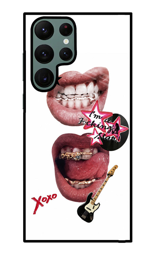Rockstar Samsung S22 Ultra Glass Case