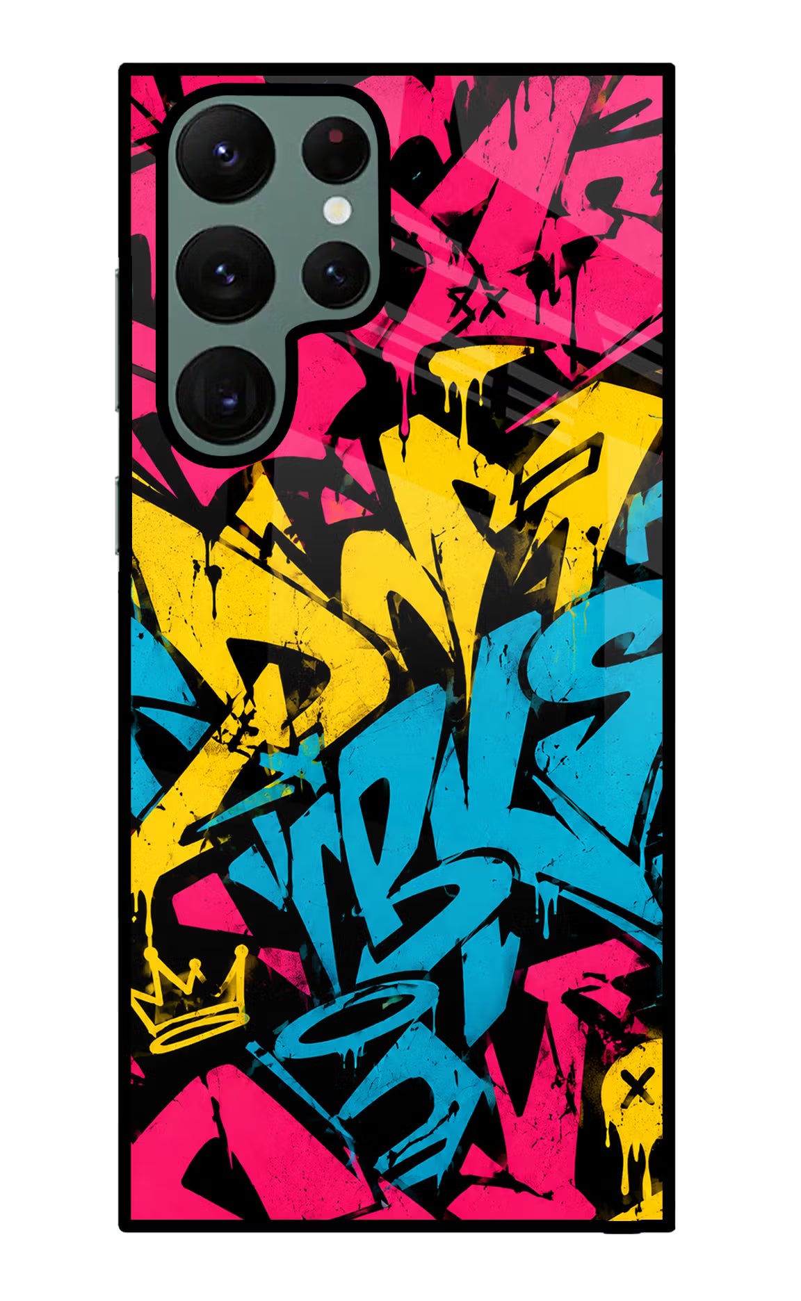 Graffiti Vibe Samsung S22 Ultra Glass Case