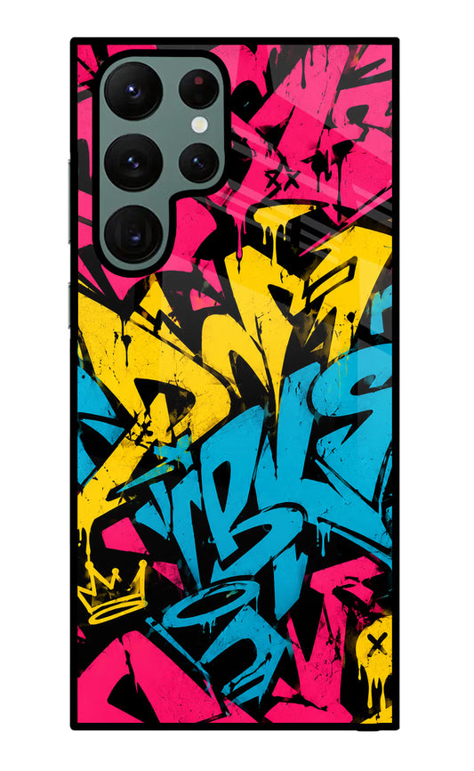 Graffiti Vibe Samsung S22 Ultra Glass Case