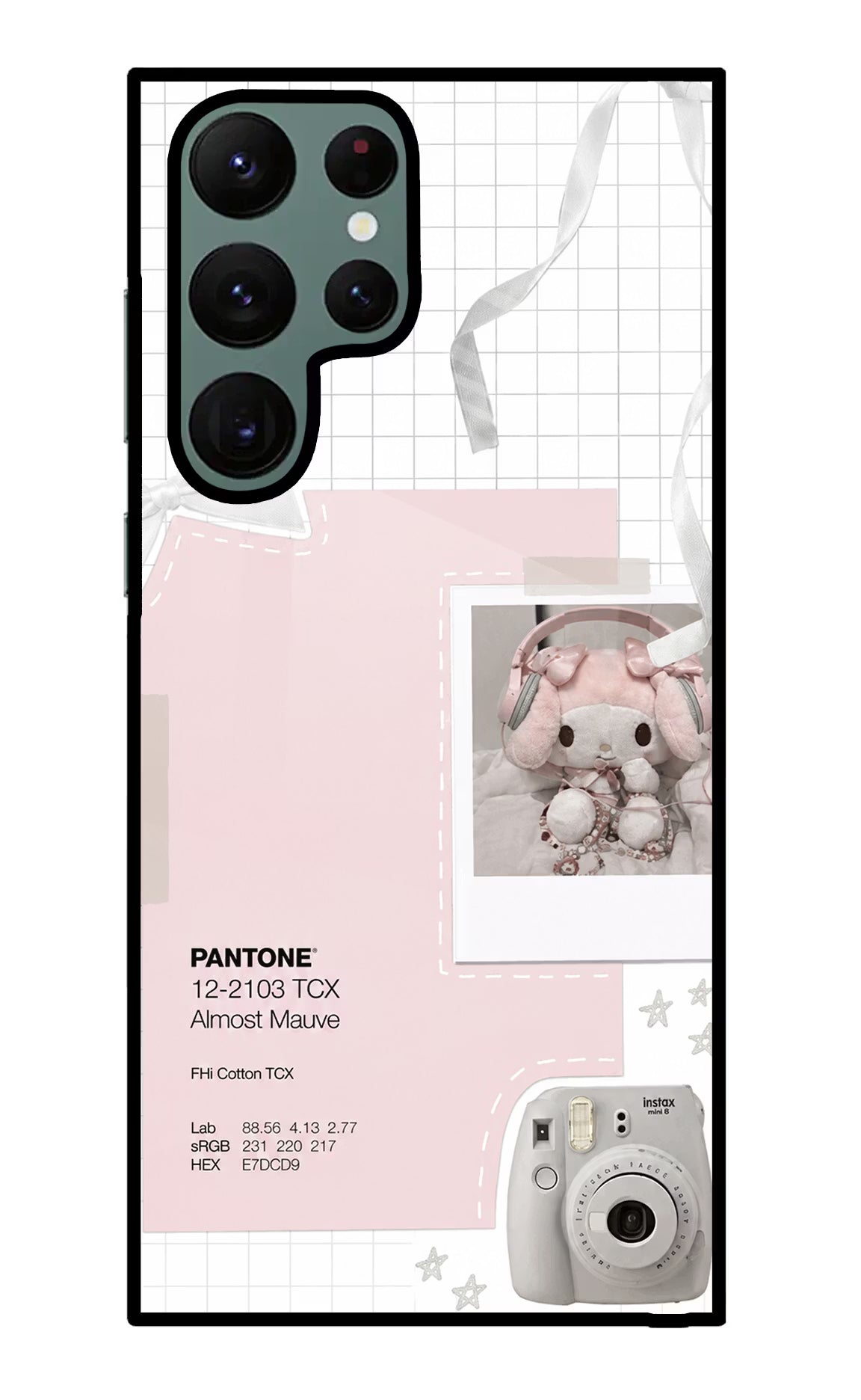 Pantone Asthetic Samsung S22 Ultra Glass Case