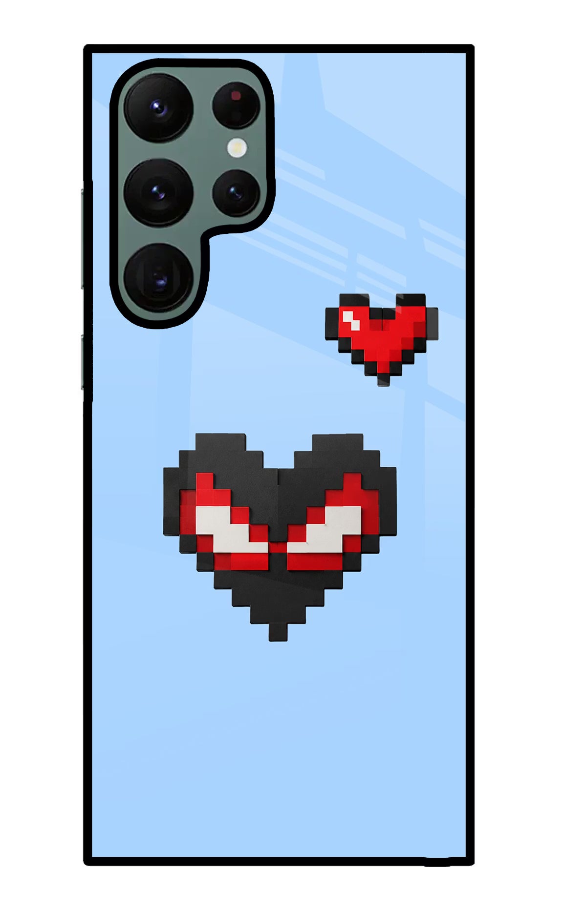 Peter Heart Samsung S22 Ultra Glass Case