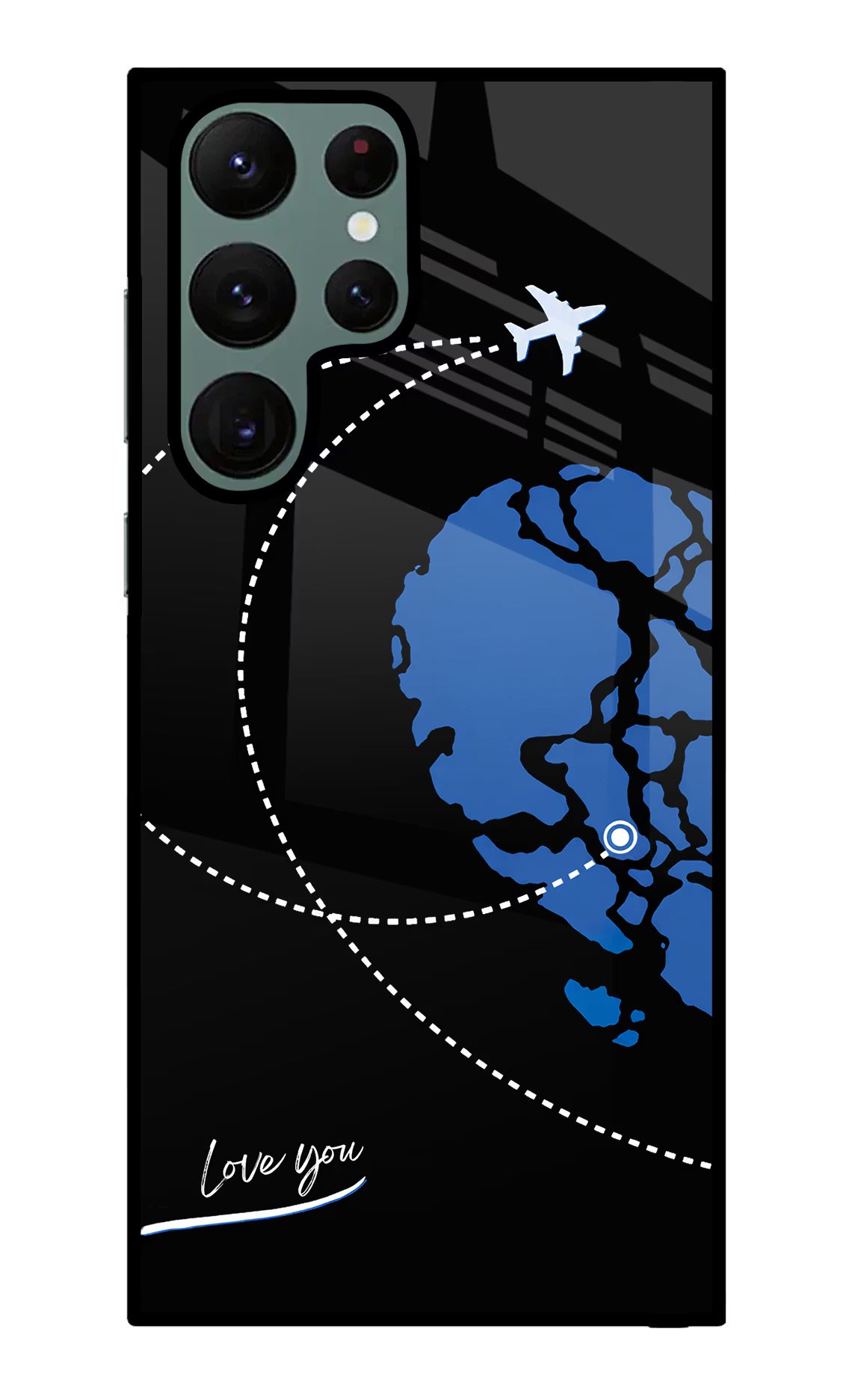 Love Orbit Samsung S22 Ultra Glass Case
