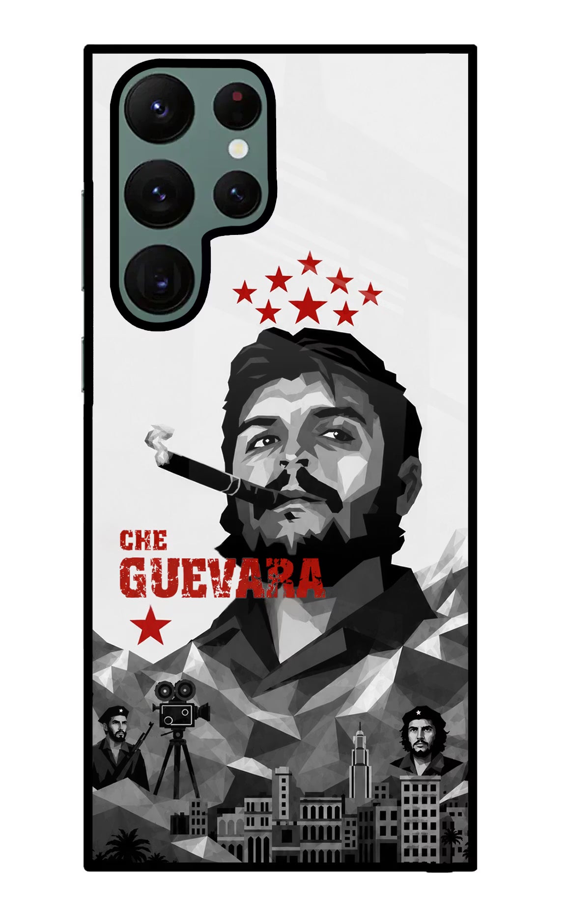 Che Guevara Iconic Samsung S22 Ultra Glass Case