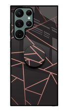 Geometric Pattern Samsung S22 Ultra Glass Case