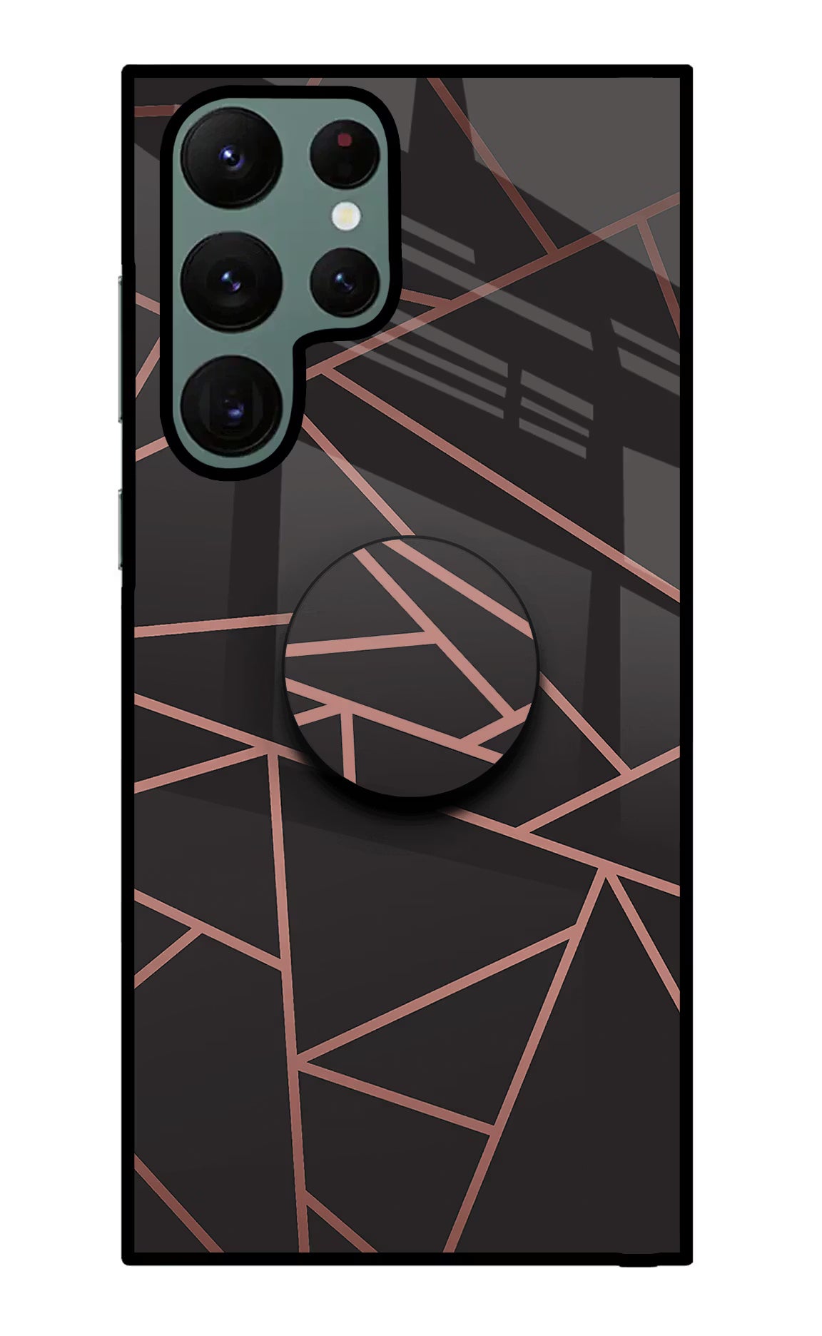 Geometric Pattern Samsung S22 Ultra Pop Case by Casekaro