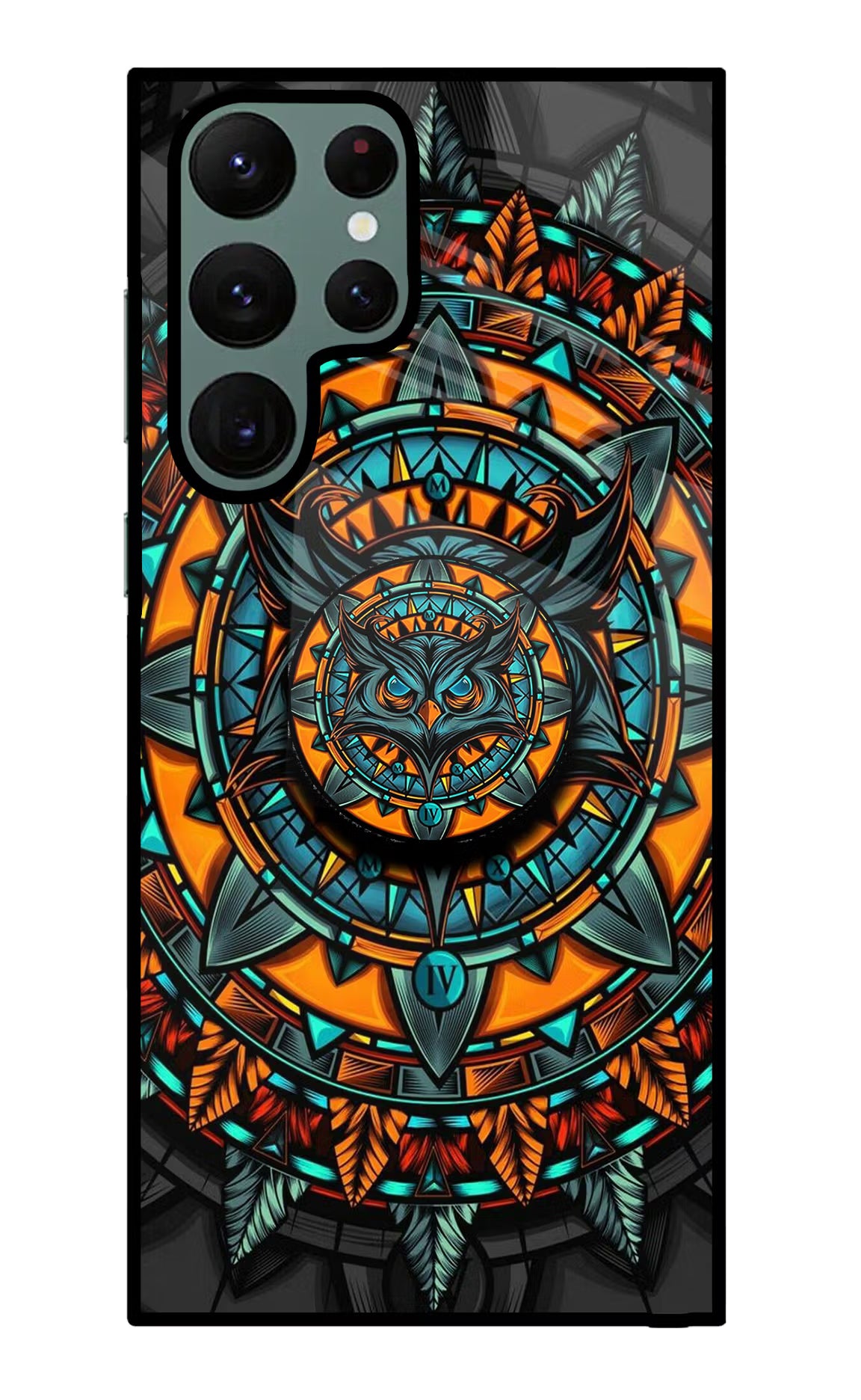 Angry Owl Samsung S22 Ultra Pop Case by Casekaro