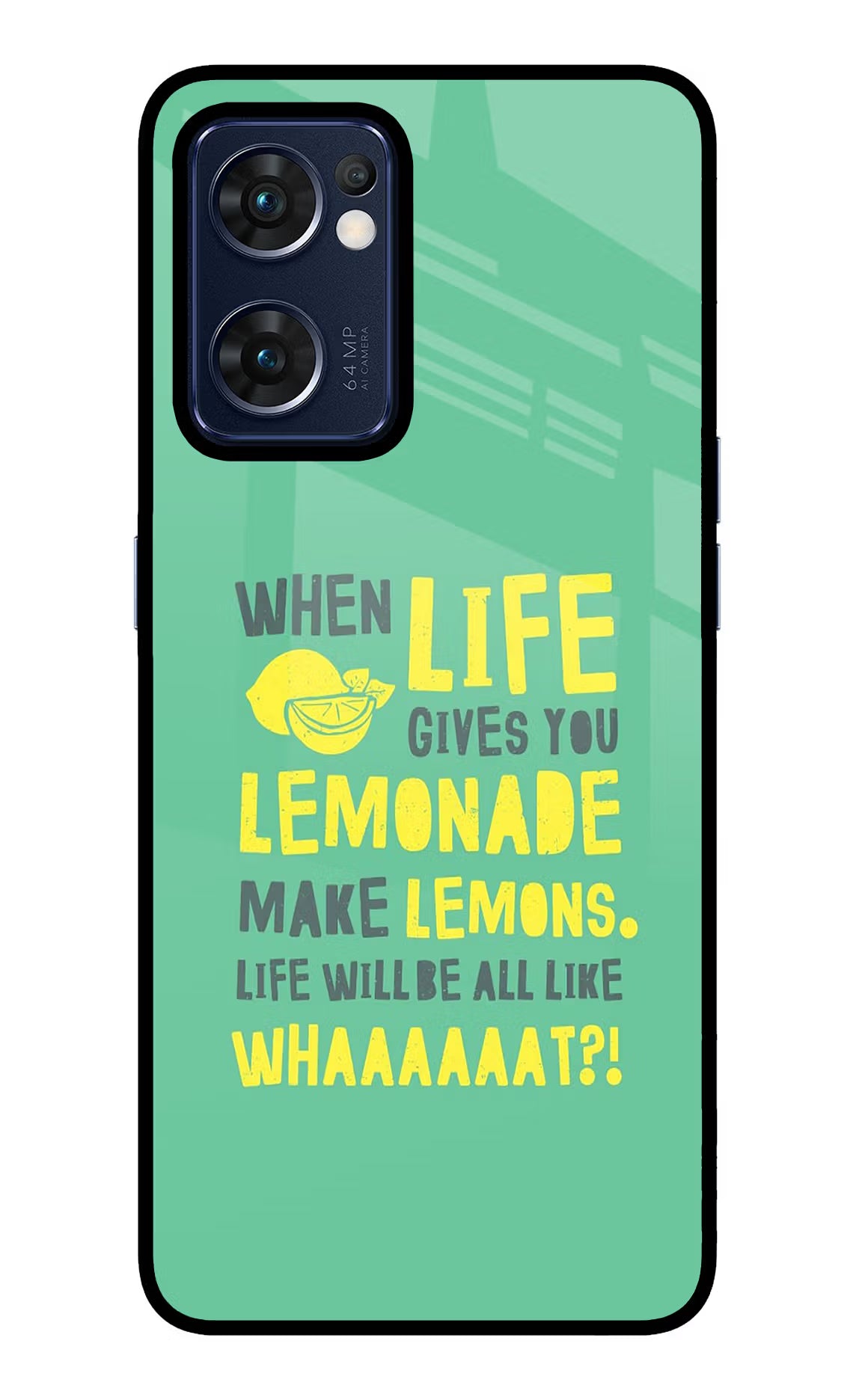 Quote Oppo Reno7 5G Glass Case