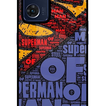 Superman Oppo Reno7 5G Glass Case Back Cover by Casekaro