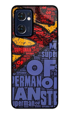 Superman Oppo Reno7 5G Glass Case Back Cover by Casekaro