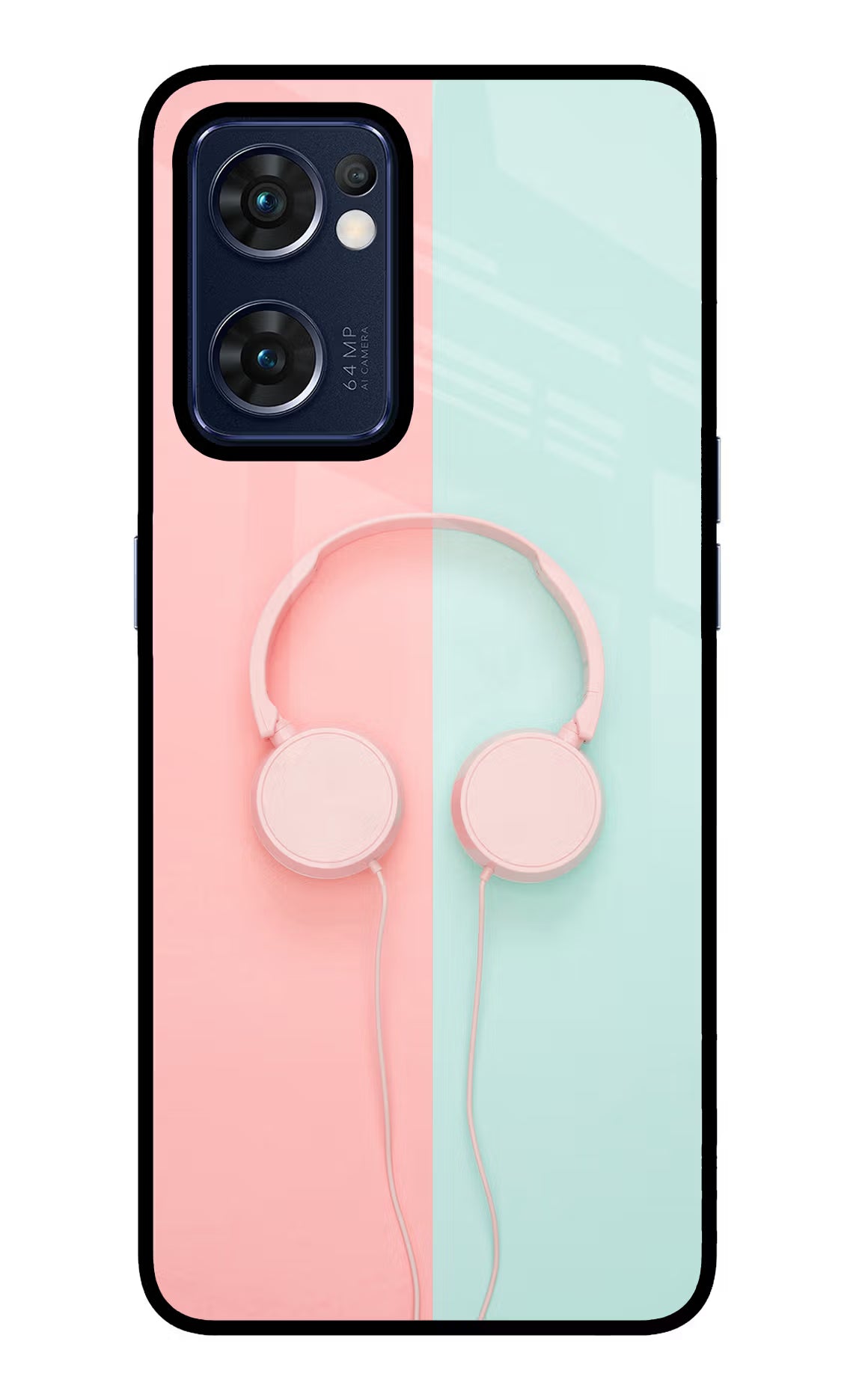Music Lover Oppo Reno7 5G Glass Case