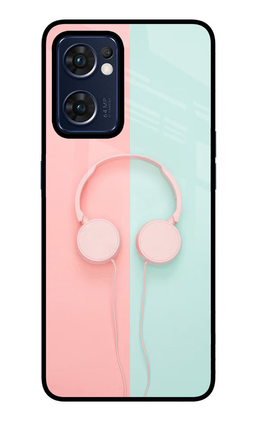 Music Lover Oppo Reno7 5G Glass Case