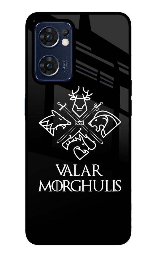 Valar Morghulis | Game Of Thrones Oppo Reno7 5G Glass Case
