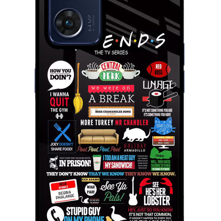 FRIENDS Oppo Reno7 5G Glass Case