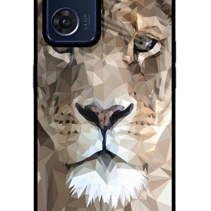 Lion Art Oppo Reno7 5G Glass Case