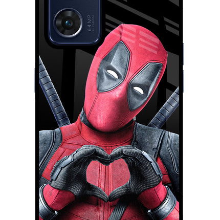 Deadpool Oppo Reno7 5G Glass Case