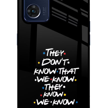 FRIENDS Dialogue Oppo Reno7 5G Glass Case