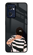 Aesthetic Boy Oppo Reno7 5G Glass Case