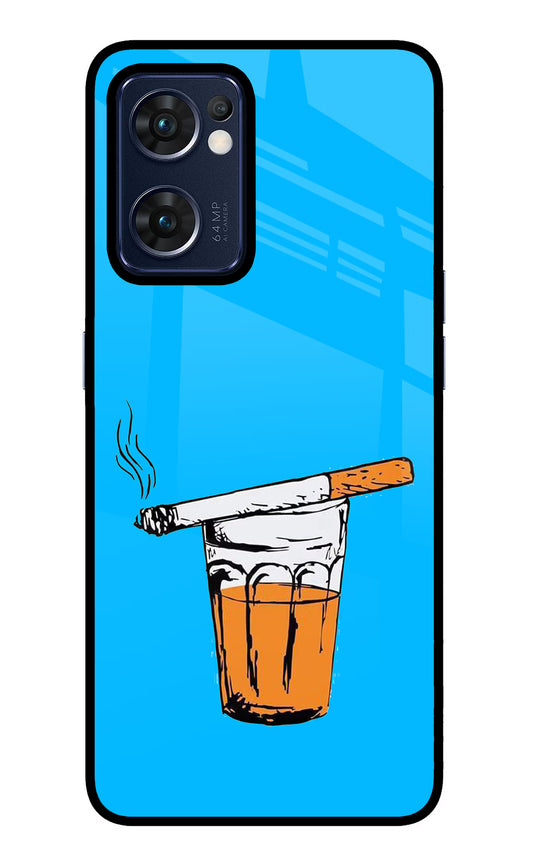 Chai Sutta Oppo Reno7 5G Glass Case