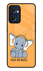 High On Music Oppo Reno7 5G Glass Case