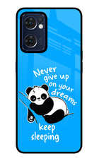 Keep Sleeping Oppo Reno7 5G Glass Case