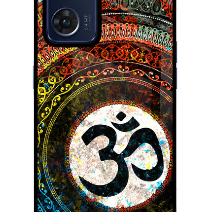 Om Cultural Oppo Reno7 5G Glass Case