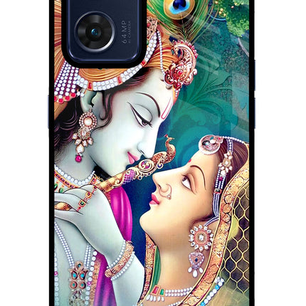 Lord Radha Krishna Oppo Reno7 5G Glass Case