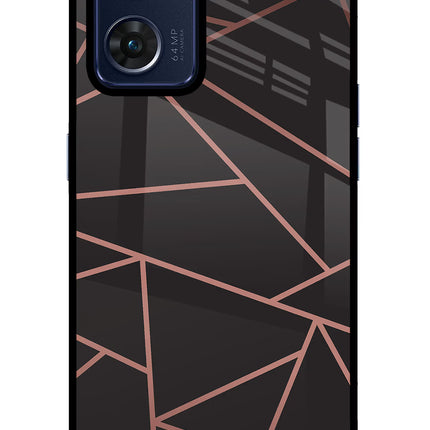 Geometric Pattern Oppo Reno7 5G Glass Case