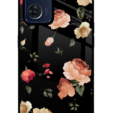 Flowers Oppo Reno7 5G Glass Case