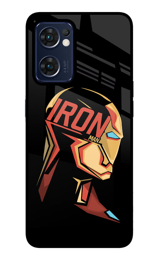 IronMan Oppo Reno7 5G Glass Case