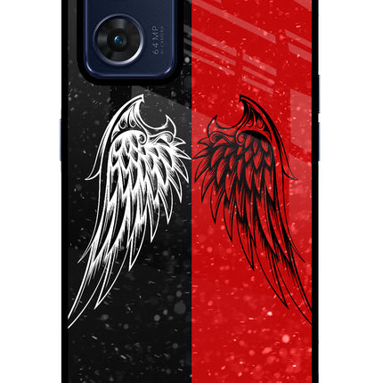 Wings Oppo Reno7 5G Glass Case