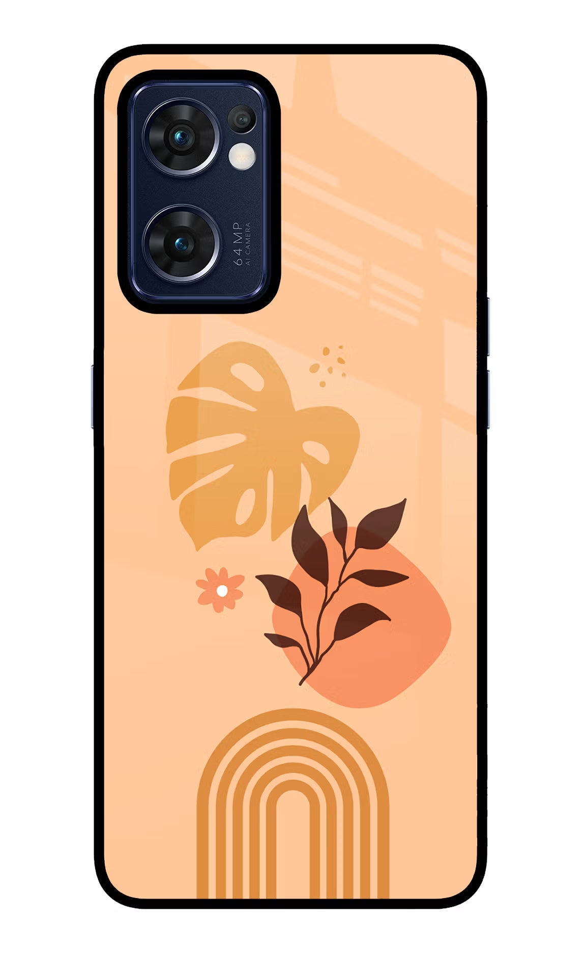 Bohemian Art Oppo Reno7 5G Glass Case